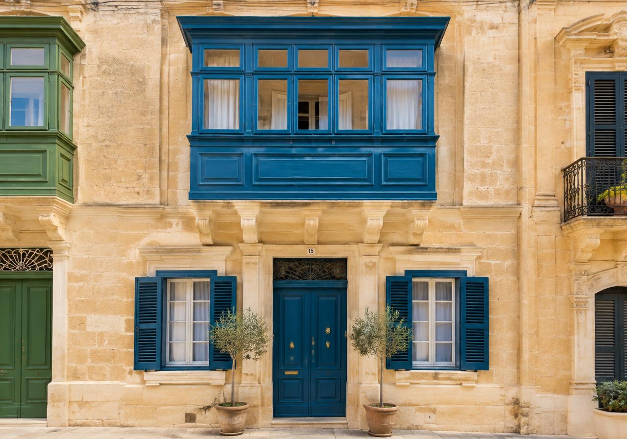 Traditional Maltese townhouse facade (placeholder – replace with agent portrait)